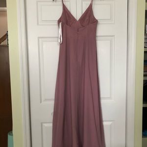 Azizie Vintage Mauve bridesmaid dress